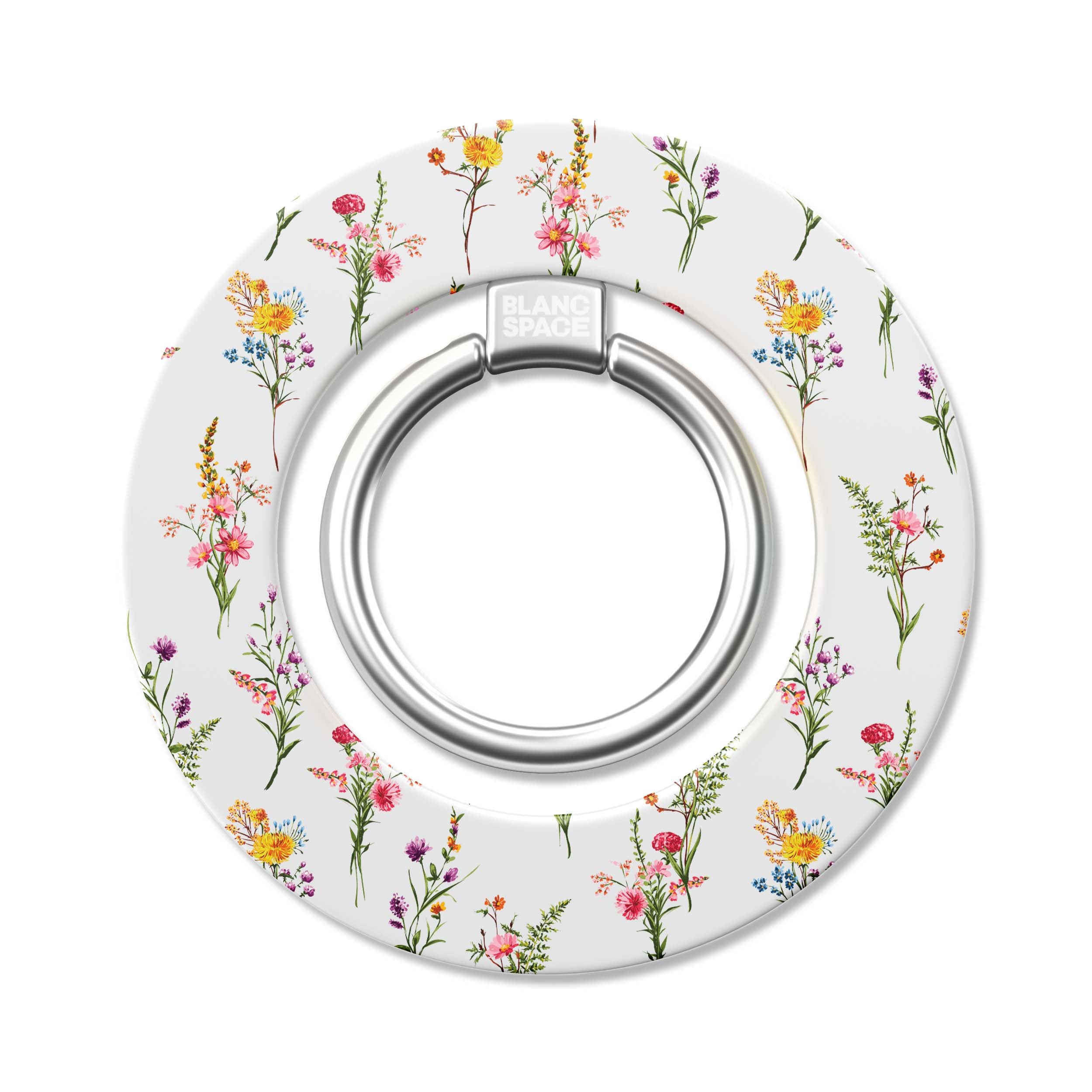 Meadow Wildflowers Magsafe Grip Magsafe Grip White