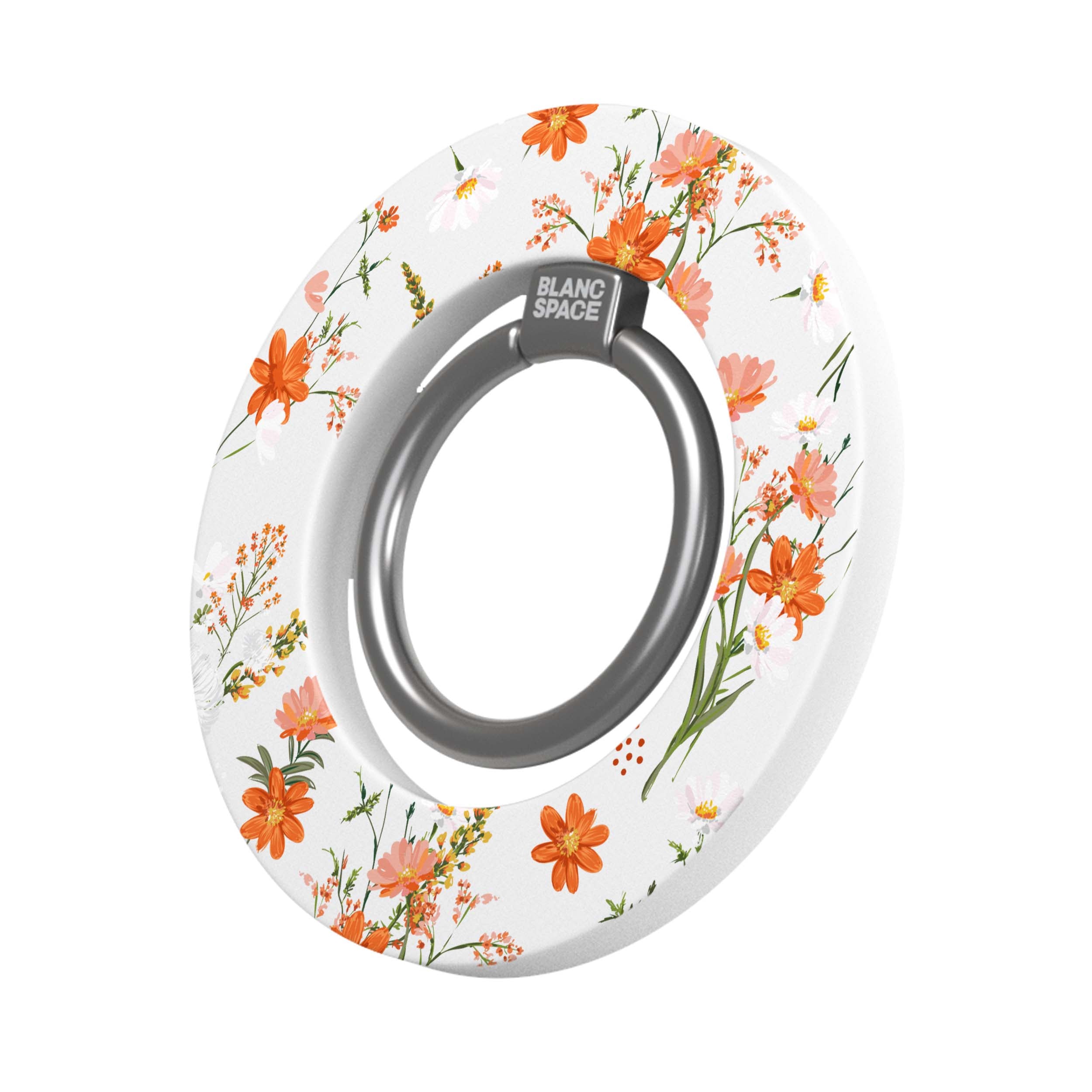 Meadow Wildflowers Magsafe Grip Magsafe Grip White