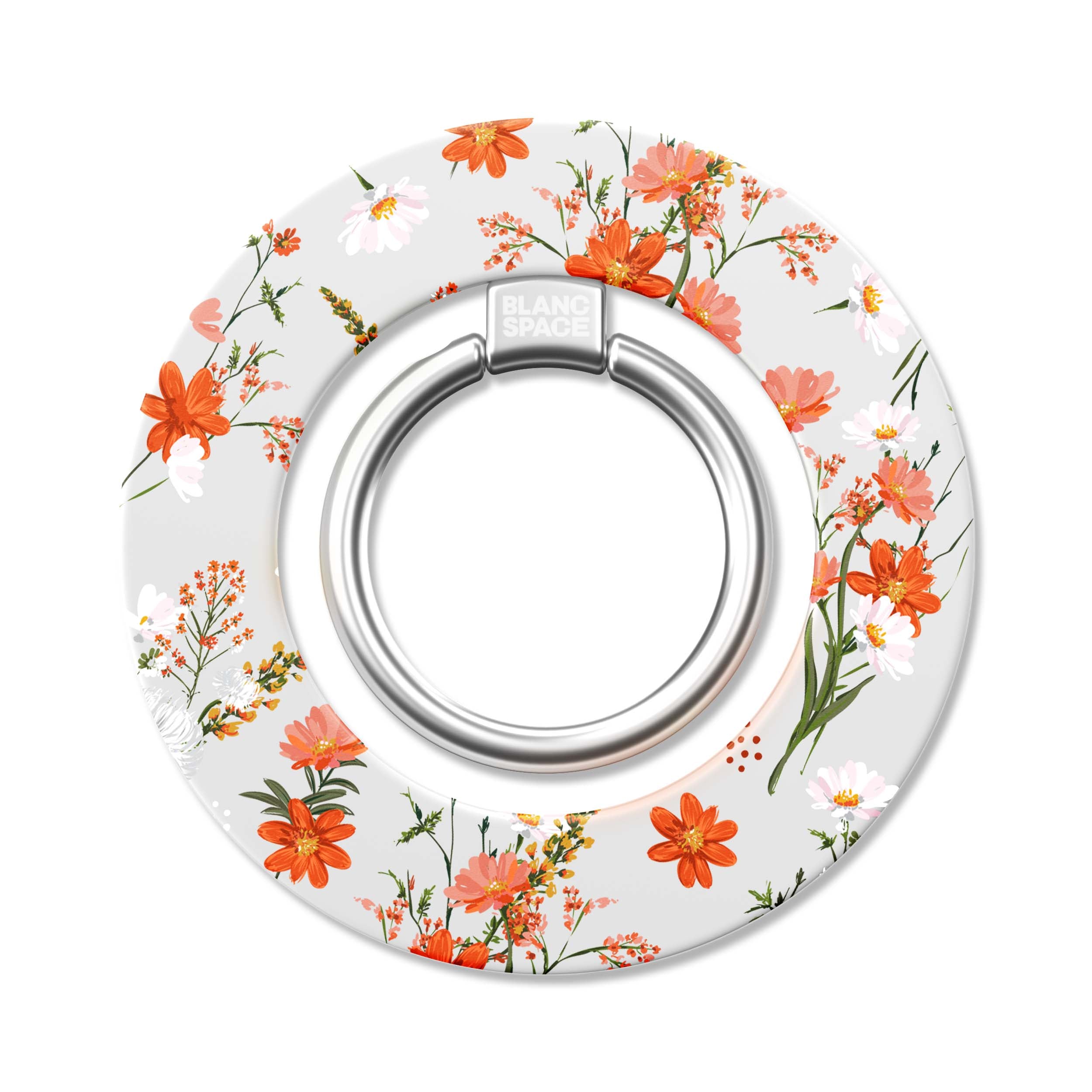 Meadow Wildflowers Magsafe Grip Magsafe Grip White