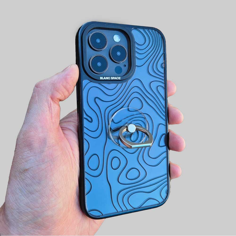 Clear Phone Ring Blanc Space