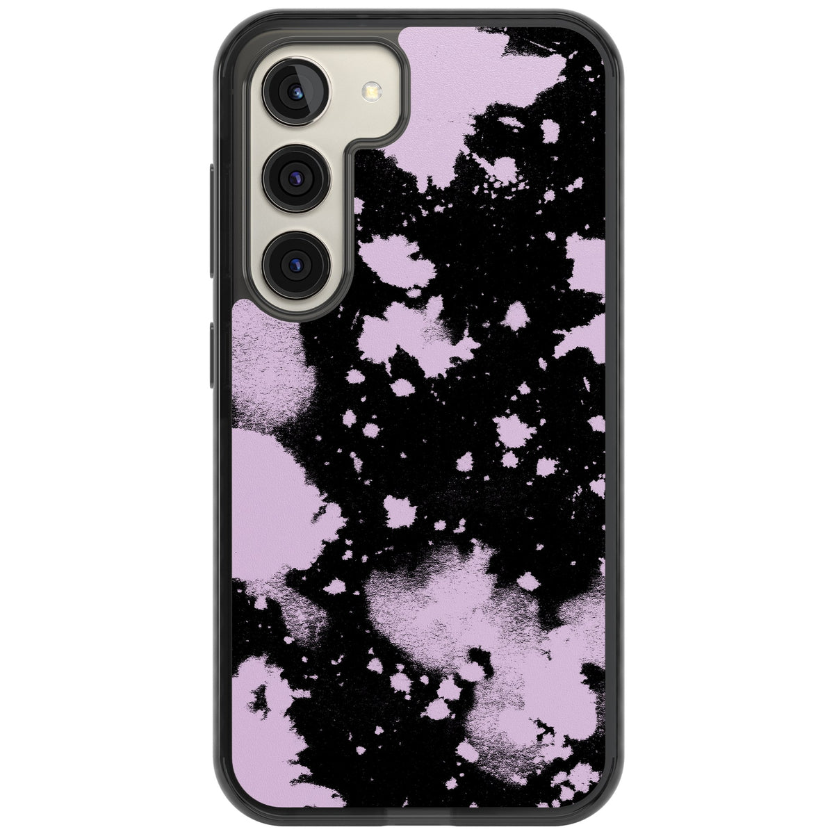Pink Acid Samsung S22 / Samsung S22 Plus / Samsung S23 / Samsung S23 Plus / Samsung S24 / Samsung S24 Plus Impact Black Phone Case front