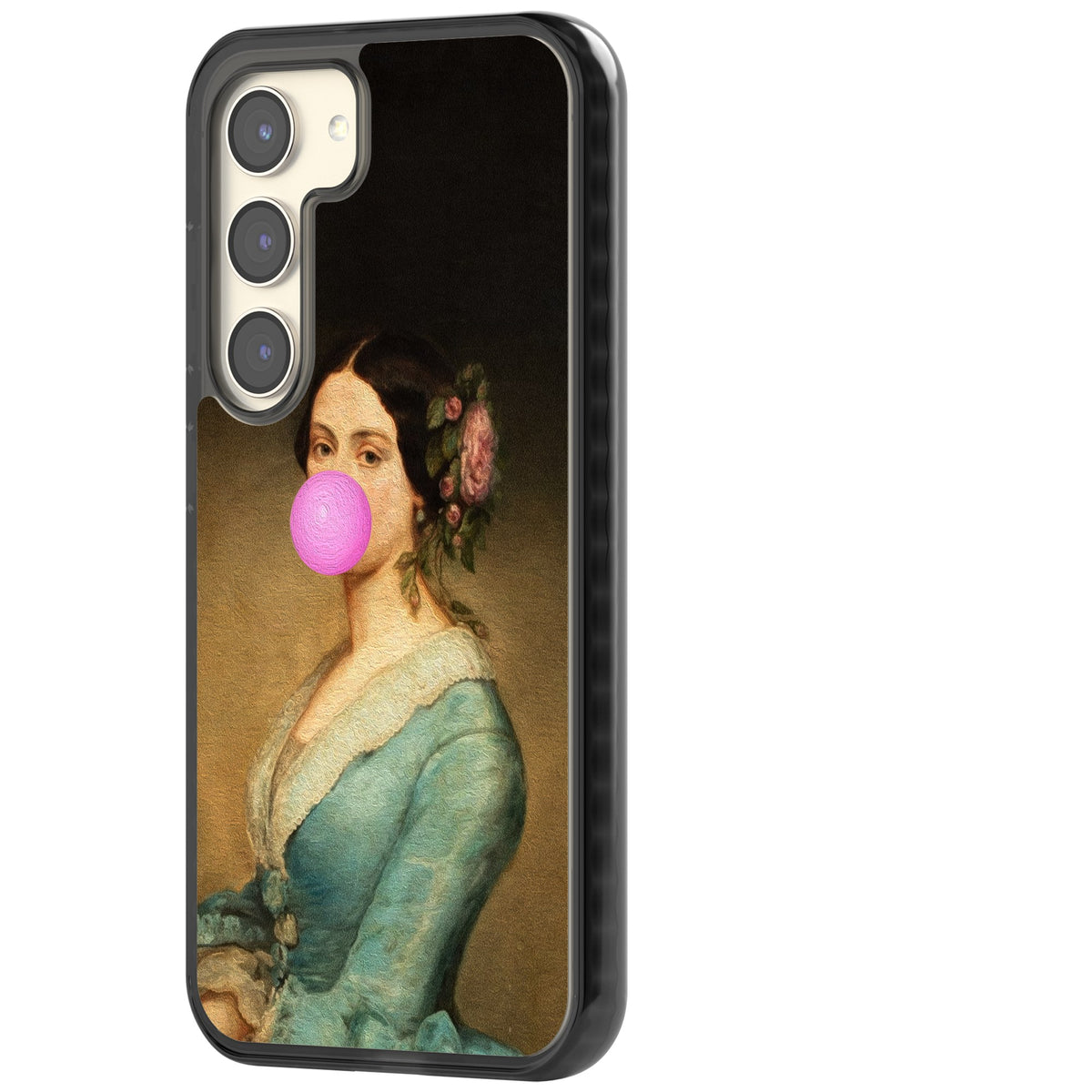 Duchess Bubble Samsung S22 / Samsung S22 Plus / Samsung S23 / Samsung S23 Plus / Samsung S24 / Samsung S24 Plus Impact Black Phone Case side