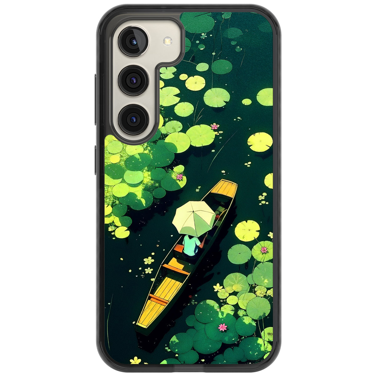 Jade Waters Samsung S22 / Samsung S22 Plus / Samsung S23 / Samsung S23 Plus / Samsung S24 / Samsung S24 Plus Impact Black Phone Case front