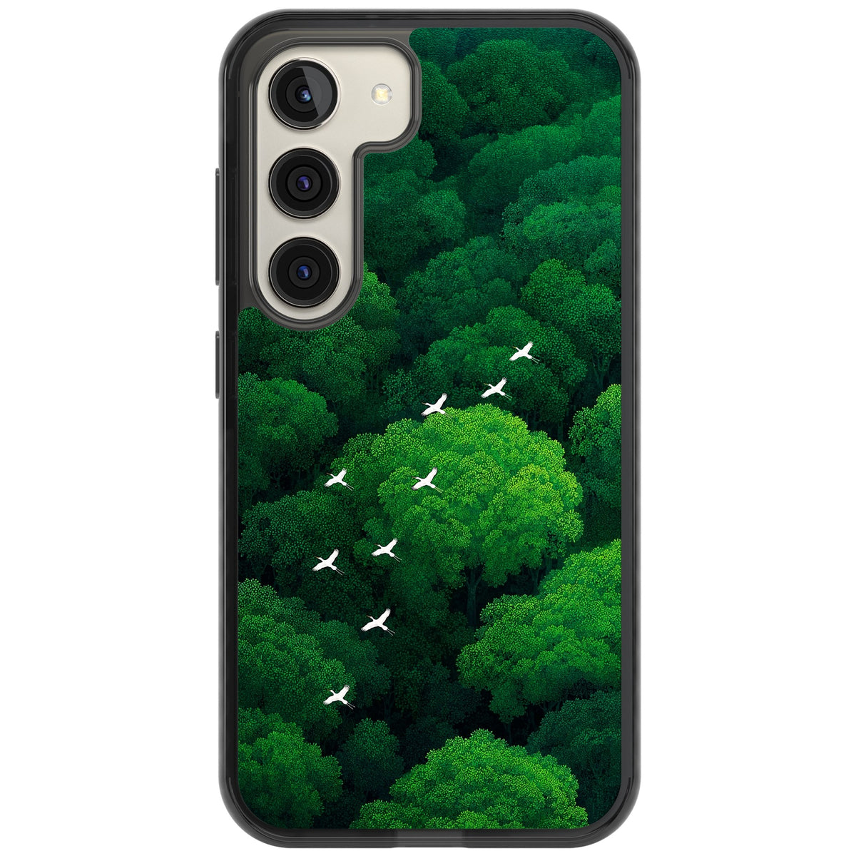 Grove Migration Samsung S22 / Samsung S22 Plus / Samsung S23 / Samsung S23 Plus / Samsung S24 / Samsung S24 Plus Impact Black Phone Case front
