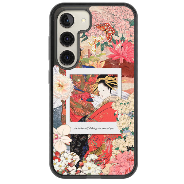 Woodblock Geisha
