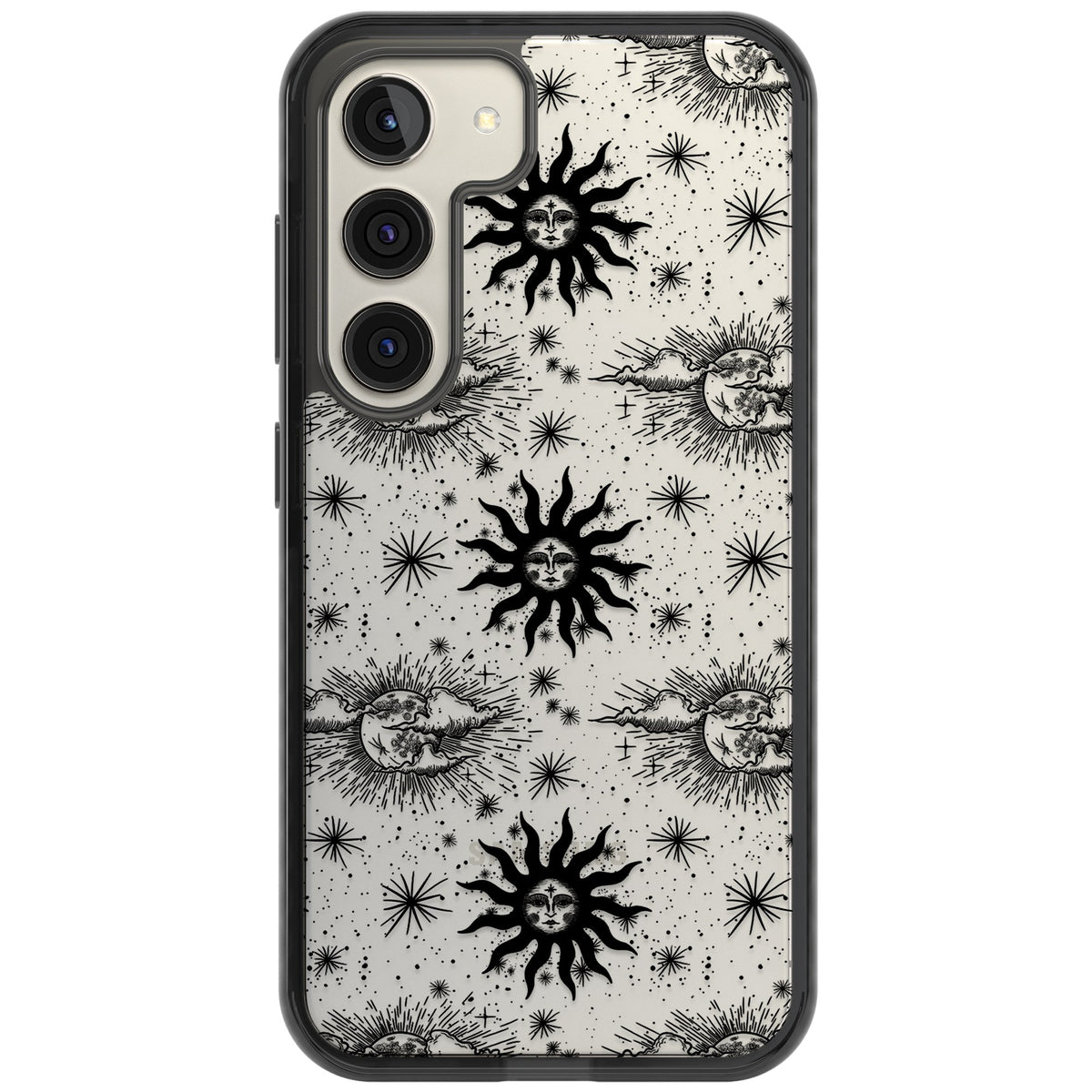 MERGE Samsung S22 / Samsung S22 Plus / Samsung S23 / Samsung S23 Plus / Samsung S24 / Samsung S24 Plus Impact Black Phone Case front
