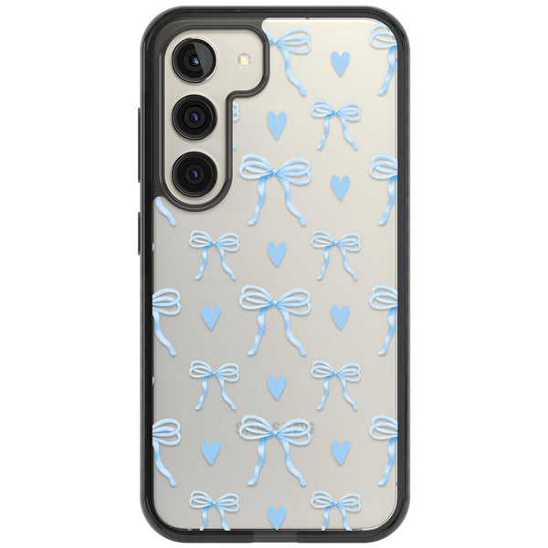Blue Bows & Hearts