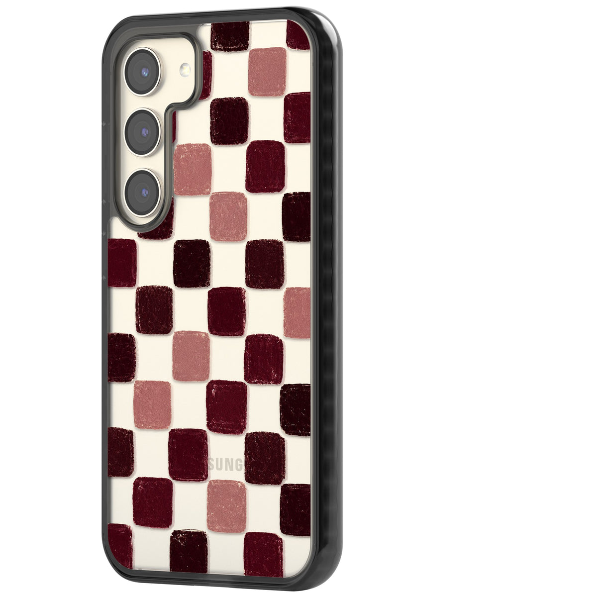 Date Swatches Samsung S22 / Samsung S22 Plus / Samsung S23 / Samsung S23 Plus / Samsung S24 / Samsung S24 Plus Impact Black Phone Case side
