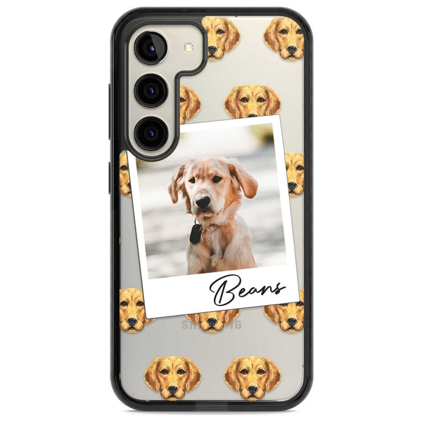 Personalised Labrador Instant Camera Photo