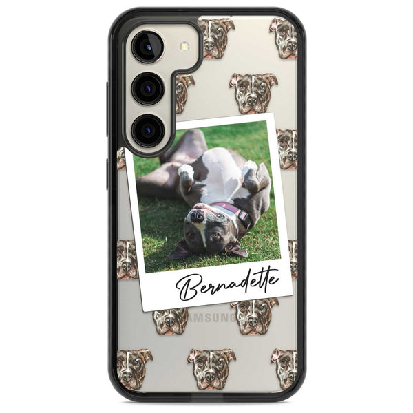 Personalised Staffordshire Bull Terrier Instant Camera Photo