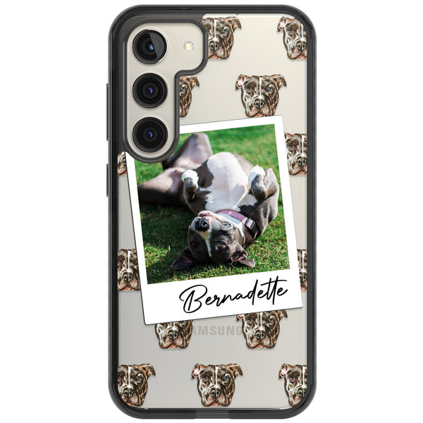 Personalised Staffordshire Bull Terrier Instant Camera Photo