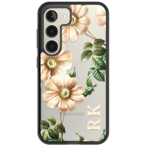 Personalised Vintage Floral Anemone