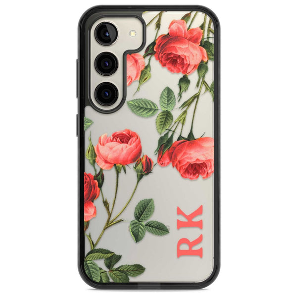 Personalised Vintage Floral Rose
