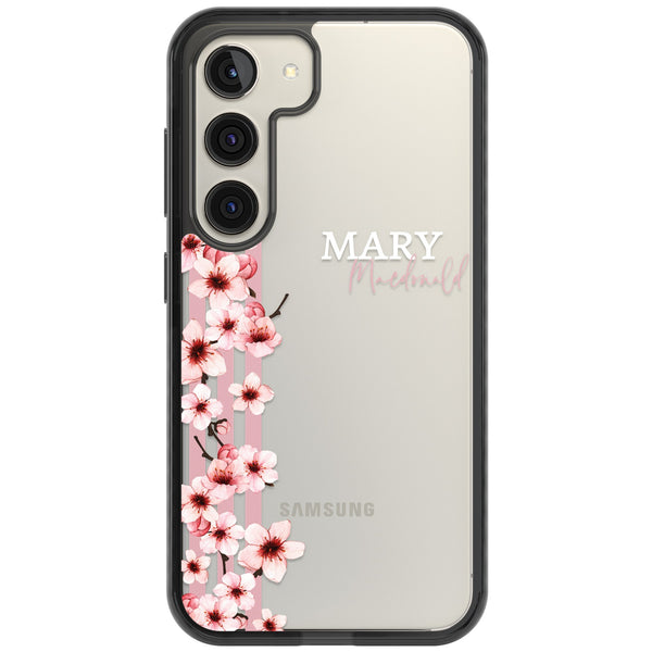 Personalised Cherry Blossom Stripe