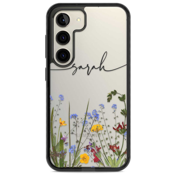 Personalised Wildflower Script