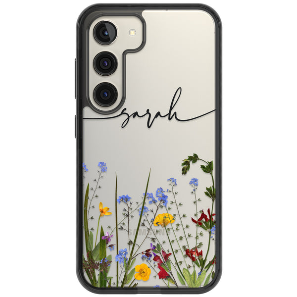 Personalised Wildflower Script