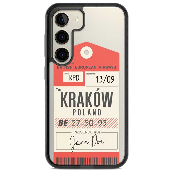 Personalised Vintage Luggage Tag