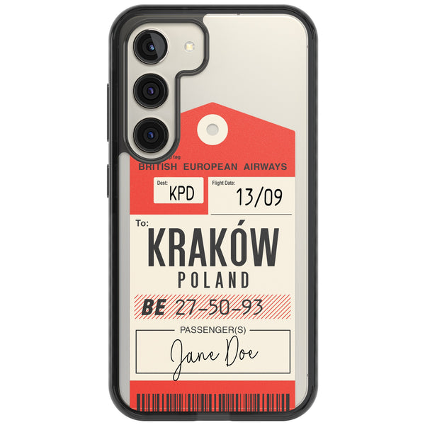 Personalised Vintage Luggage Tag