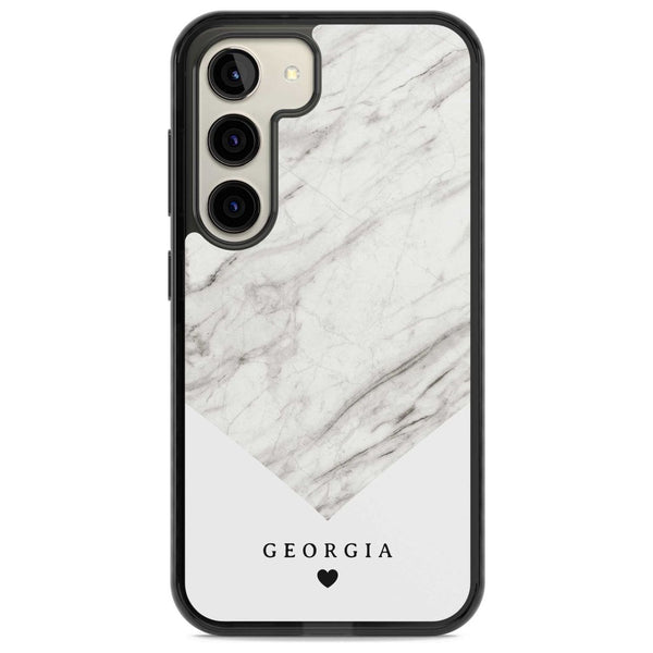 Personalised White Marble