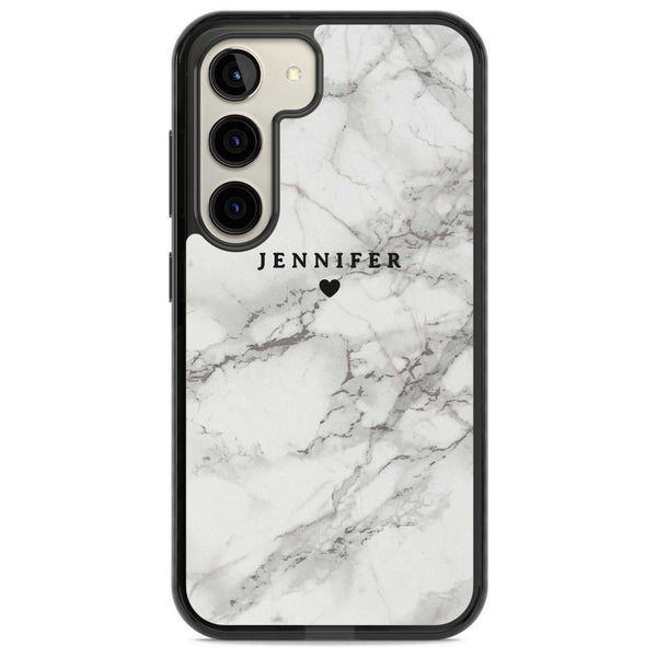 Personalised Classic Grey Marble