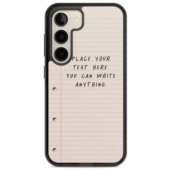 Personalised Lined Paper