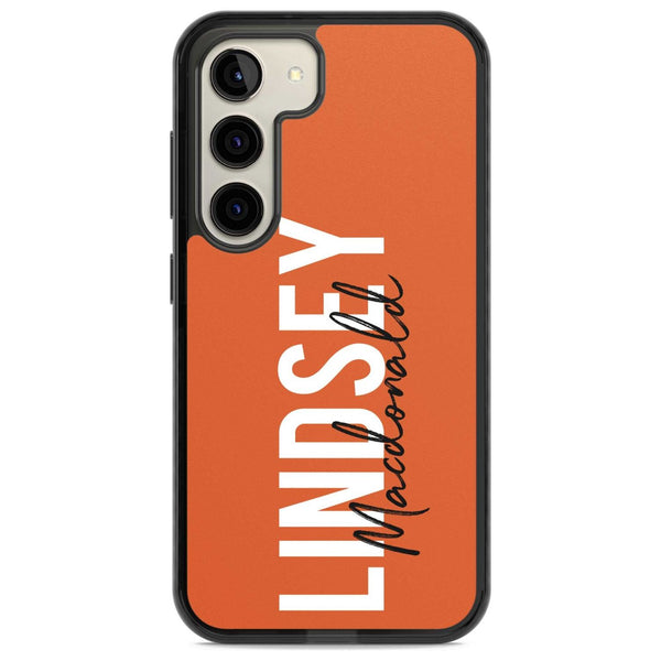 Personalised Bold Name: Orange