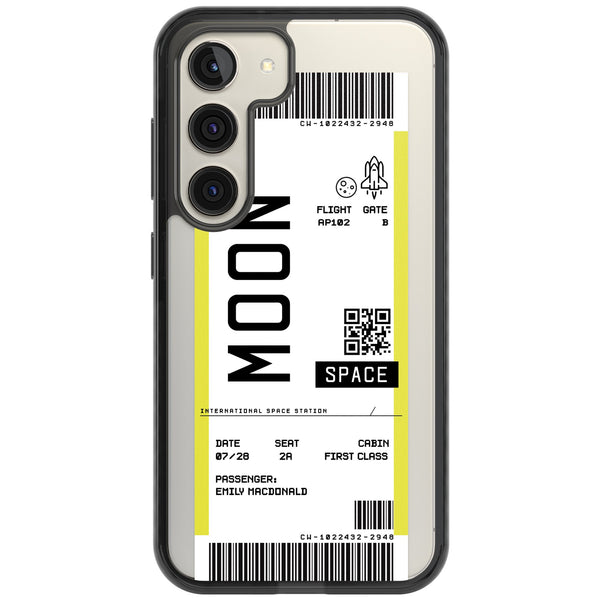Personalised Moon Travel Ticket