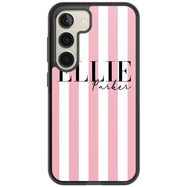 Personalised Pink Stripes