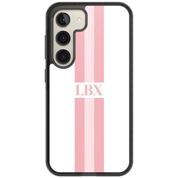 Personalised Minimal Pink Stripe
