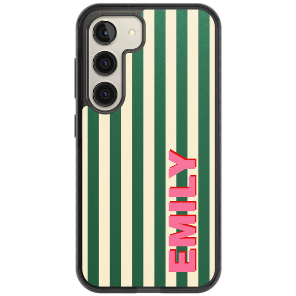 Personalised Wimbledon Stripe