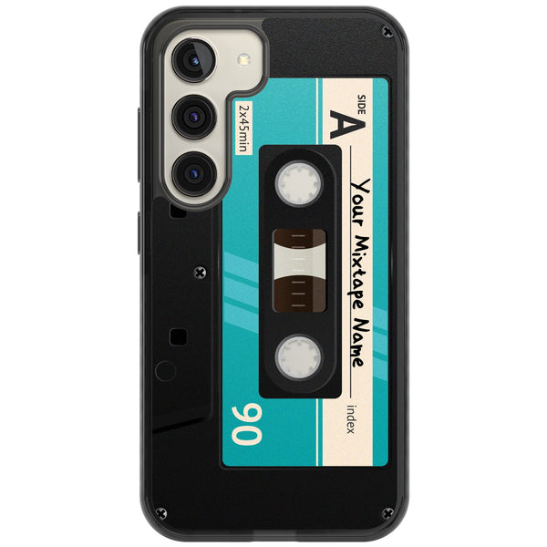 Personalised Retro Mixtape Dark