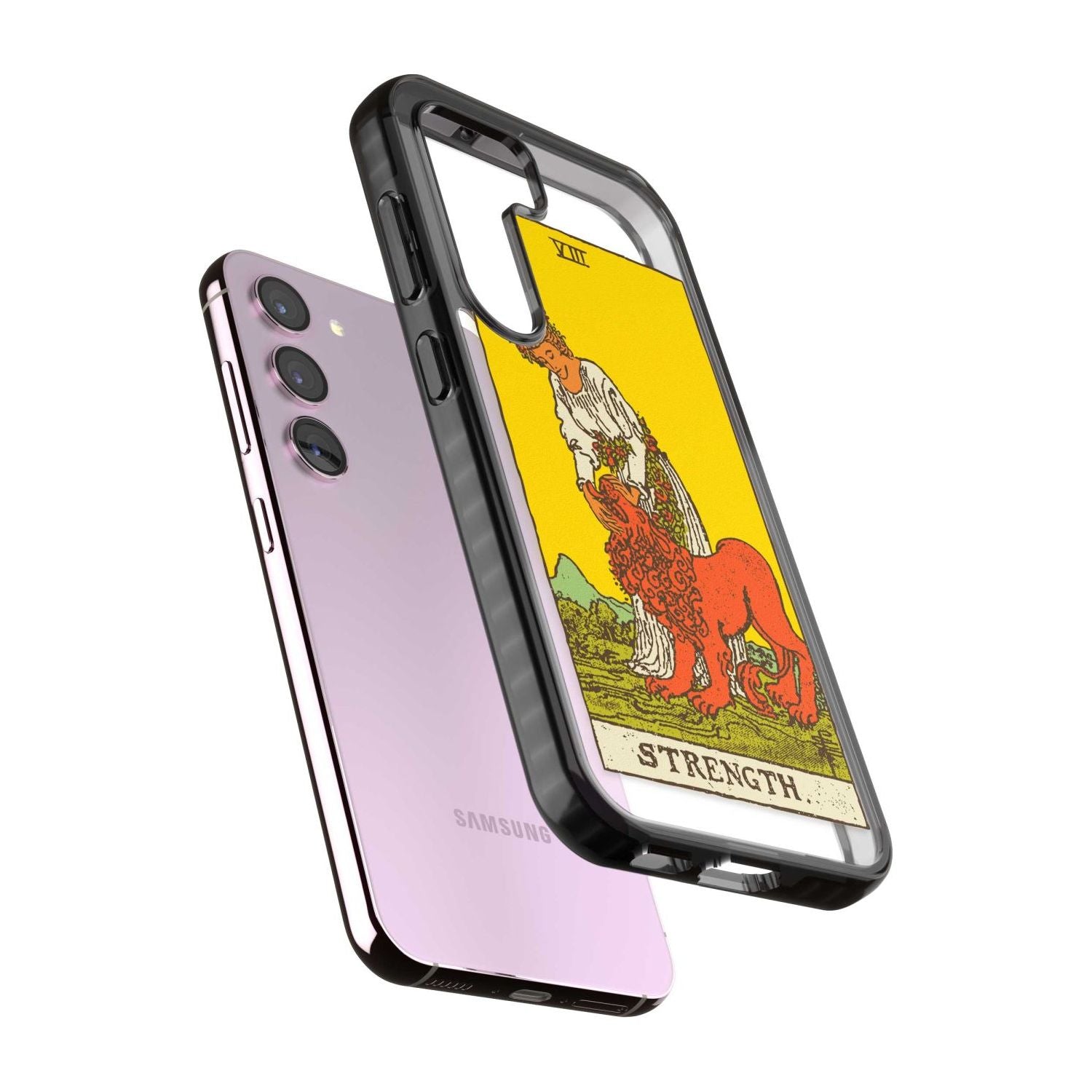 Personalised Strength Tarot Card - Colour Custom Phone Case iPhone 15 Pro Max / Black Impact Case,iPhone 15 Plus / Black Impact Case,iPhone 15 Pro / Black Impact Case,iPhone 15 / Black Impact Case,iPhone 15 Pro Max / Impact Case,iPhone 15 Plus / Impact Case,iPhone 15 Pro / Impact Case,iPhone 15 / Impact Case,iPhone 15 Pro Max / Magsafe Black Impact Case,iPhone 15 Plus / Magsafe Black Impact Case,iPhone 15 Pro / Magsafe Black Impact Case,iPhone 15 / Magsafe Black Impact Case,iPhone 14 Pro Max / Black Impact 