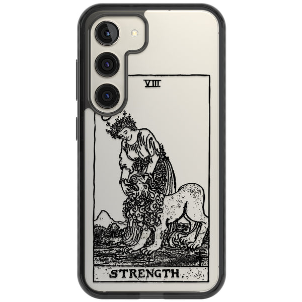 Personalised Strength Tarot Card (Clear)