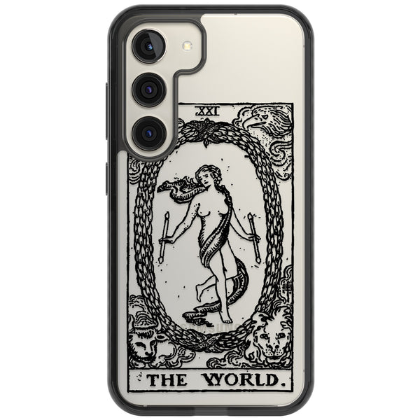 Personalised The World Tarot Card (Clear)