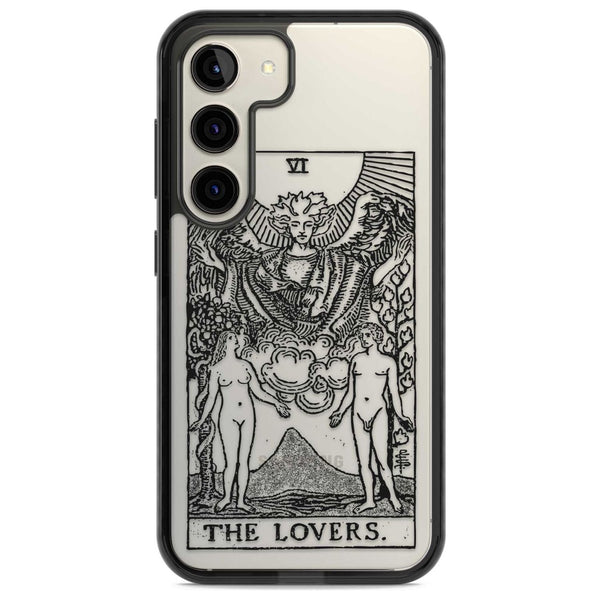 Personalised The Lovers Tarot Card (Clear)