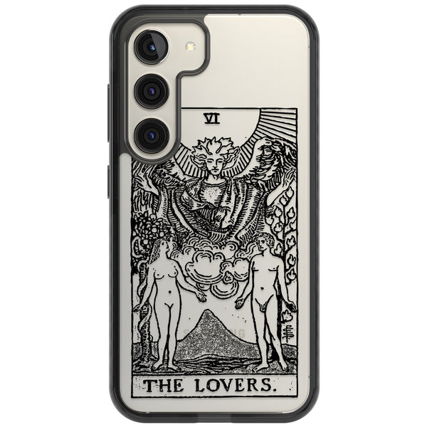 Personalised The Lovers Tarot Card (Clear)