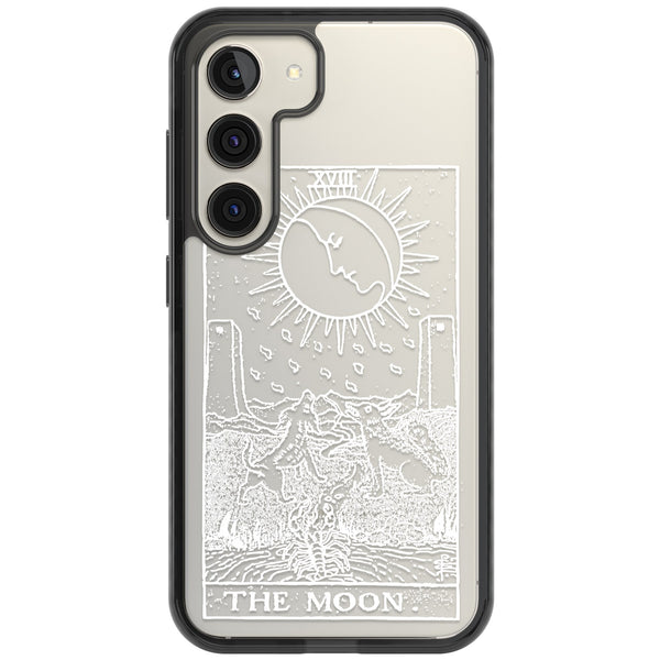 Personalised The Moon Tarot Card (White)