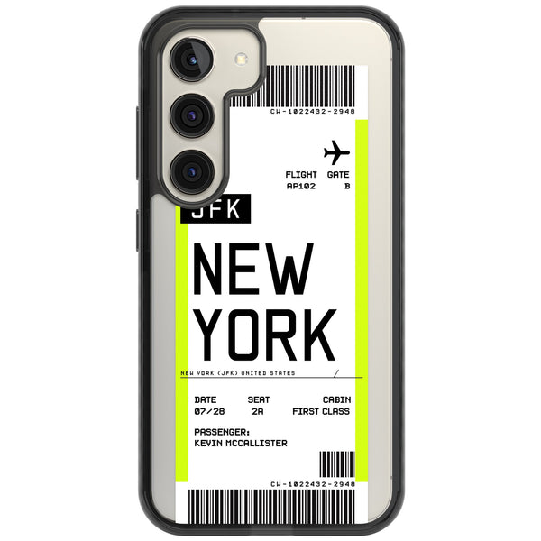 Personalised New York Boarding Pass