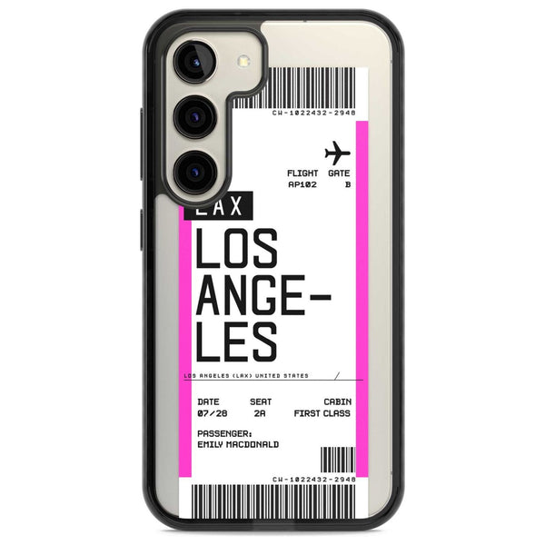 Personalised Los Angeles Boarding Pass