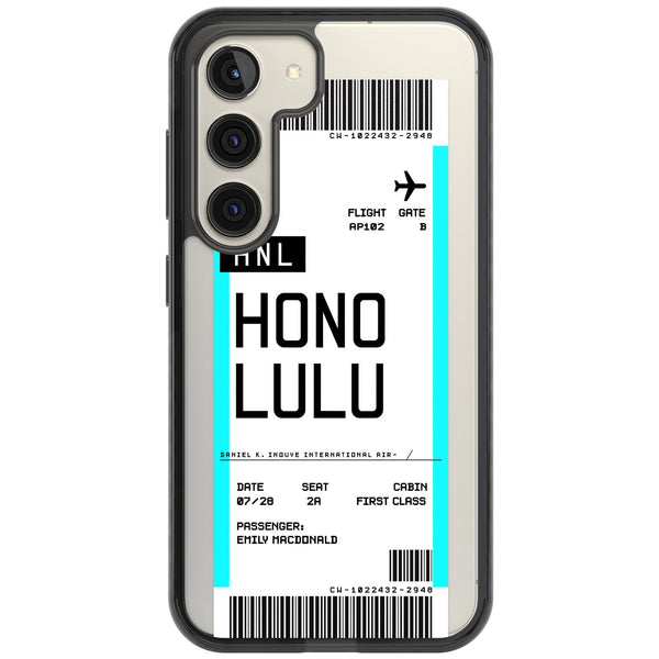 Personalised Honolulu Boarding Pass