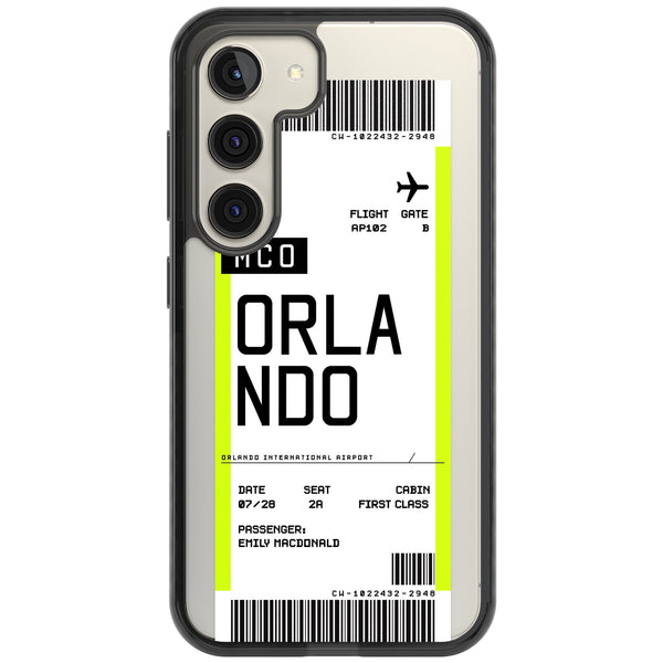 Personalised Orlando Boarding Pass
