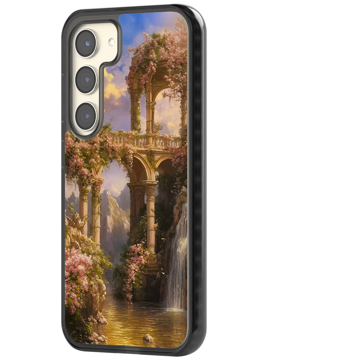 Castle River Samsung S22 / Samsung S22 Plus / Samsung S23 / Samsung S23 Plus / Samsung S24 / Samsung S24 Plus Impact Black Phone Case side
