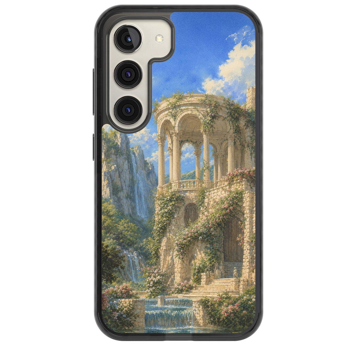 Palace Pavilion fairycore iPhone case | Black Impact case for Samsung Galaxy S24, Samsung Galaxy S23, Samsung Galaxy S22