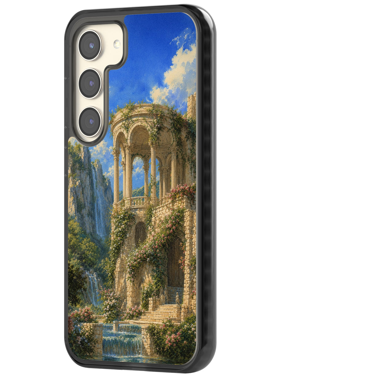 Palace Pavilion Samsung S22 / Samsung S22 Plus / Samsung S23 / Samsung S23 Plus / Samsung S24 / Samsung S24 Plus Impact Black Phone Case side