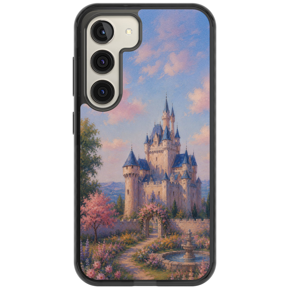 Enchanted Kingdom Samsung S22 / Samsung S22 Plus / Samsung S23 / Samsung S23 Plus / Samsung S24 / Samsung S24 Plus Impact Black Phone Case front