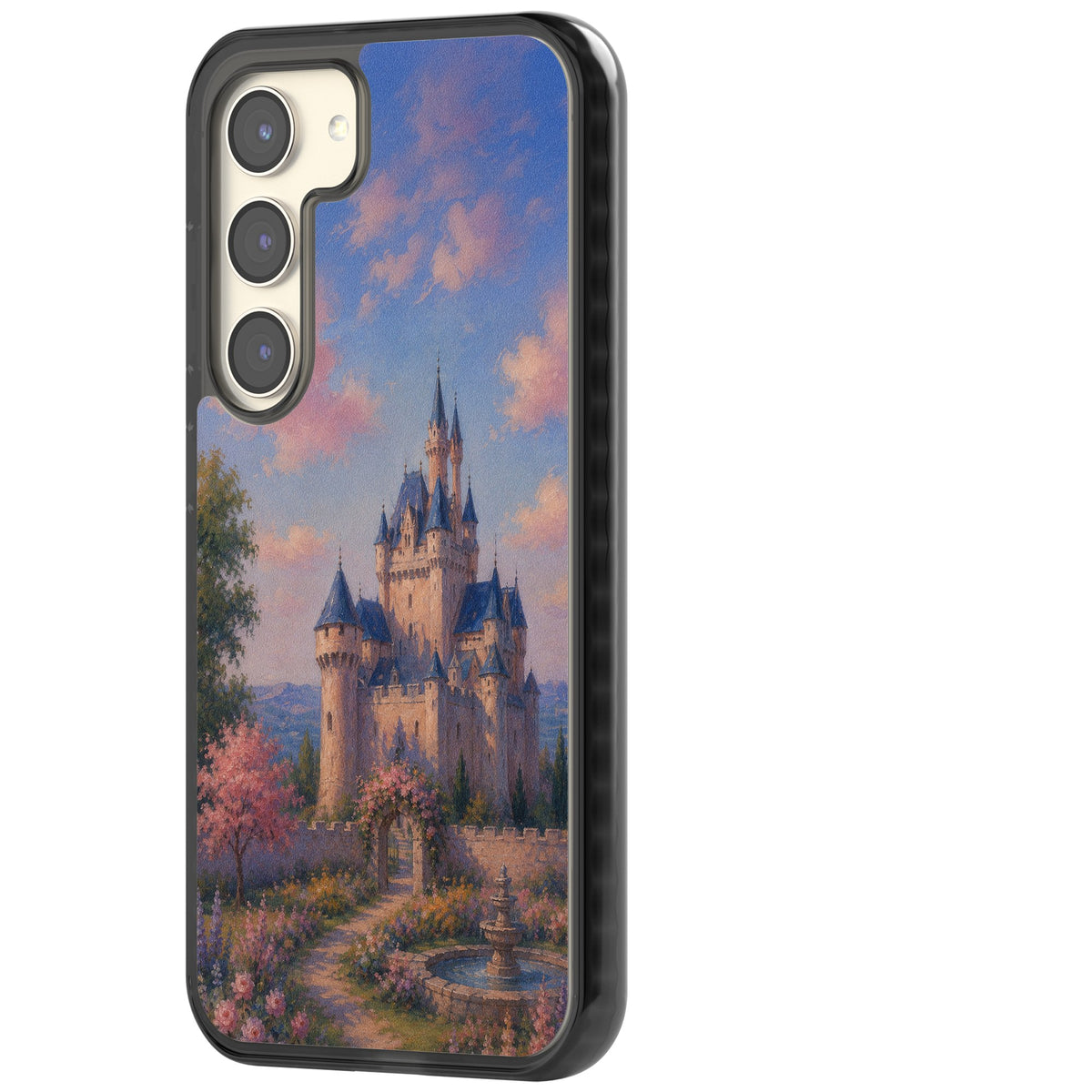 Enchanted Kingdom Samsung S22 / Samsung S22 Plus / Samsung S23 / Samsung S23 Plus / Samsung S24 / Samsung S24 Plus Impact Black Phone Case side