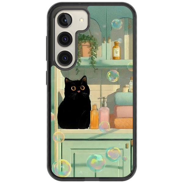 Bathroom Bubble Kitty