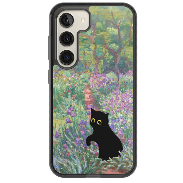 Cat in Monet's Giverny Garden