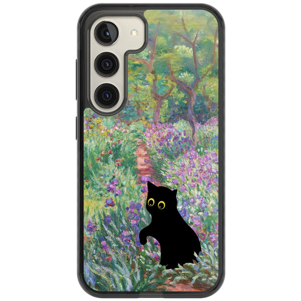 Cat in Monet's Giverny Garden