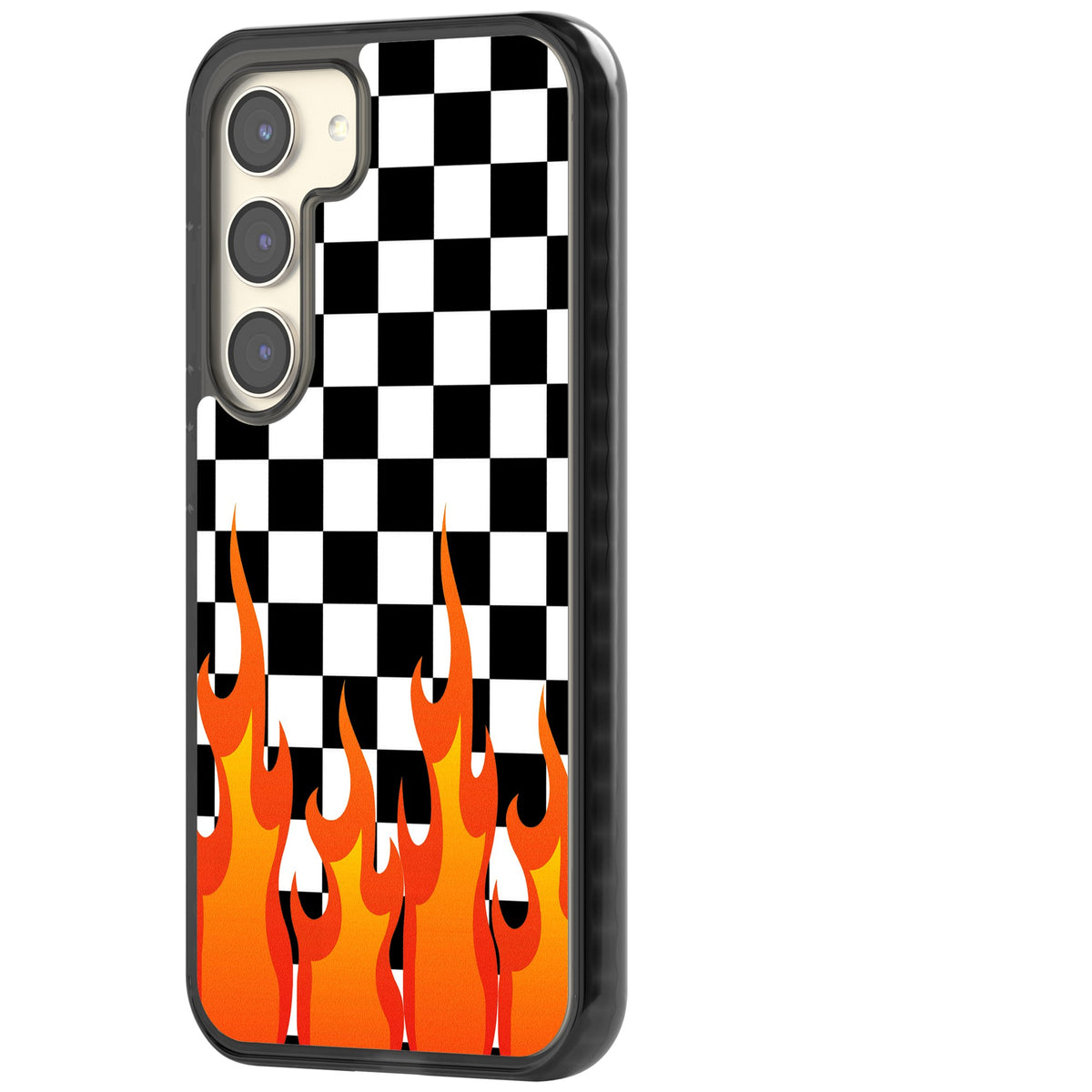 Hot Pursuit Samsung S22 / Samsung S22 Plus / Samsung S23 / Samsung S23 Plus / Samsung S24 / Samsung S24 Plus Impact Black Phone Case side